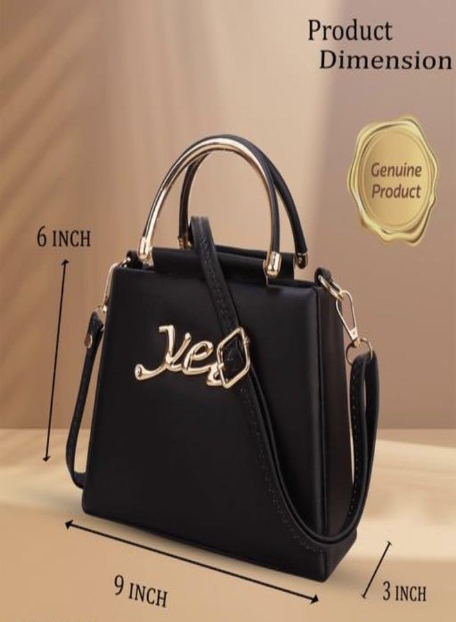 CULT FACTORY Latest Black Sling Bag For Woman Leather Side Bags For Women Stylish - Image 3